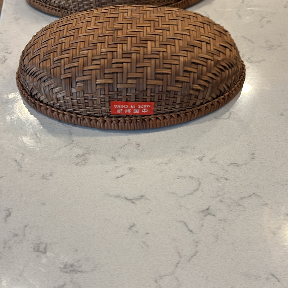 Stunning handwoven oval rattan baskets 4 different sizes - Picture 7 of 7